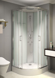 ห้องอาบน้ำฝักบัวควอแดรนท์กระจกนิรภัยใส 4 มม. KPN2009006