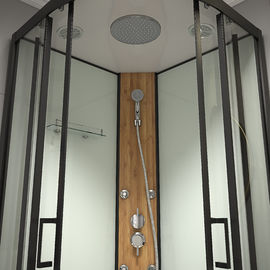 KPN20009009 ที่กำหนดเอง Quadrant ประตูบานเลื่อนห้องอาบน้ำฝักบัว Cubicles, โค้งตู้อาบน้ำกระจก