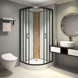 KPN20009009 ที่กำหนดเอง Quadrant ประตูบานเลื่อนห้องอาบน้ำฝักบัว Cubicles, โค้งตู้อาบน้ำกระจก